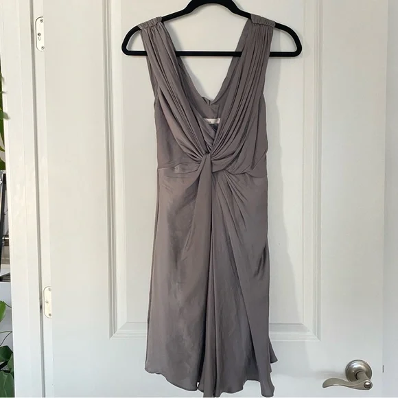 Karen Millen | Dresses | Karen Millen Gorgeous Gray Silver Cocktail Dress |  Poshmark